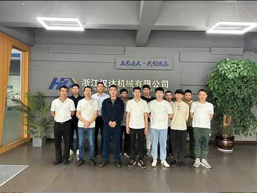 前路鄉退役軍人來漢達公司參觀學習，推動再就業新篇章